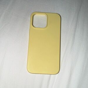 Yellow I Phone 13 Pro Max Case